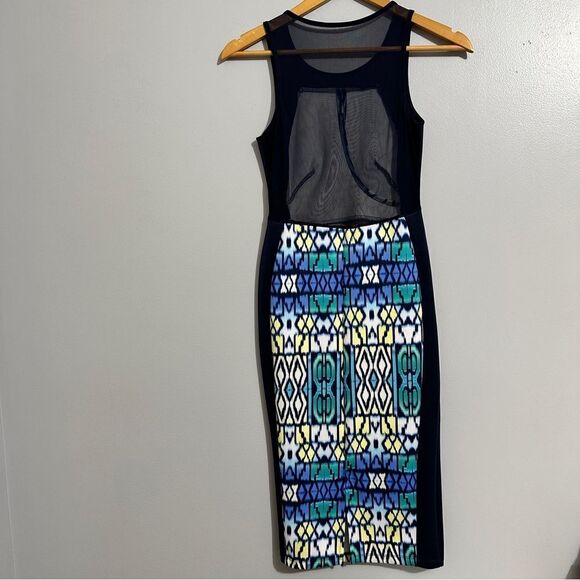 Bailey Blue long colorful fitted dress size S - Picture 5 of 10